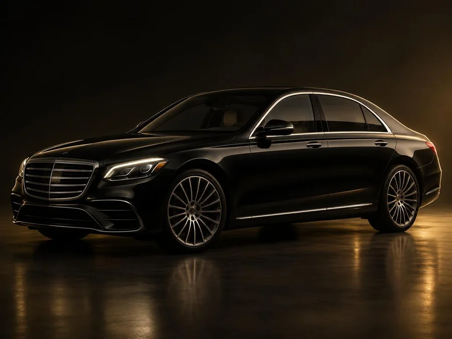 Luxury Sedan — Mercedes-Benz S-Class or similar
